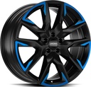 RONAL R71 JET BLACK MATT BLUE TINTED MAT 9x21 5/108 ET49 CB68