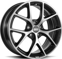 BBS SR VOLC GREY DIAM CUT 7.5x17 5/115 ET40 CB70.2