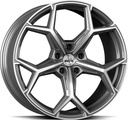 GMP A101 MOON GREY DIAM 9.5x22 5/120 ET35 CB63.4
