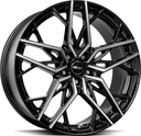 BROCK B44 BLACK FULL POL 8.5x19 5/112 ET30 CB66.6