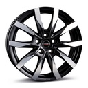 BORBET CW5 BLACK POL MATT 7.5x18 5/120 ET53 CB65.1