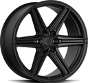 VOSSEN HF6.2 GLOSS BLACK 9.5x22 6/135 ET20 CB87.1