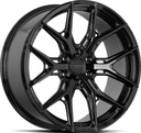 VOSSEN HF6.4 GLOSS BLACK 9.5x20 6/139.7 ET30 CB106.1