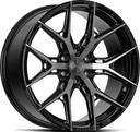 VOSSEN HF6.4 TINTED GLOSS BLACK 10x22 6/135 ET18 CB87.1