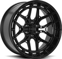 VOSSEN HFX1 GLOSS BLACK 10x22 8/180 ET-18 CB124.3