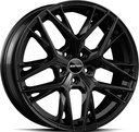 GMP LUNICA GLOSS BLACK 7.5x18 5/108 ET45 CB73.1