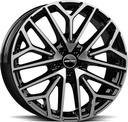 GMP MATERIA BLACK DIAMOND 8.5x19 5/130 ET50 CB66.5