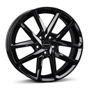 BORBET N BLACK GLOSSY 7.5x17 5/112 ET45 CB72.5