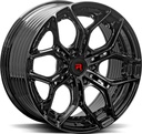 R-SERIES R20 GLOSS BLACK 9x20 6/139.7 ET15 CB106.1