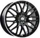 CMS C25 DIAMOND RIM BLACK GLOSS 7.5x18 5/112 ET25 CB66.5