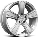 SPATH SP42 H CHROME SILV 7x16 5/130 ET58 CB89.1