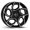 MAK EXPRESS BLACK MIRROR 6.5x16 5/160 ET60 CB65.1