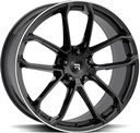 R-SERIES R14 BLACK POL 10x22 5/112 ET46 CB66.6